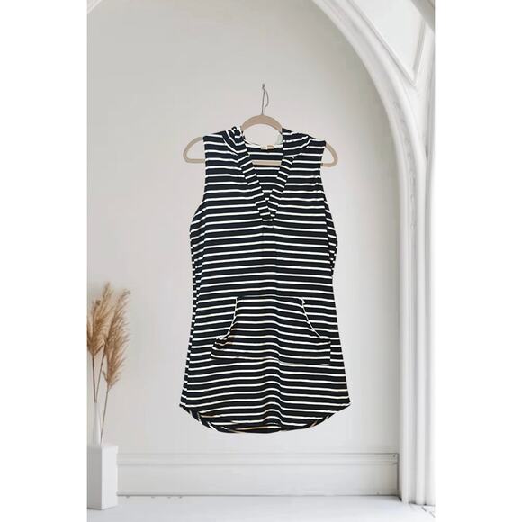 Be Dresses & Skirts - Sorrica Women Casual Sleeveless Sweat Hoodie Dress Size Large